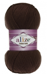 Пряжа Alize Cotton Gold цв.коричневый, Вязание, фото